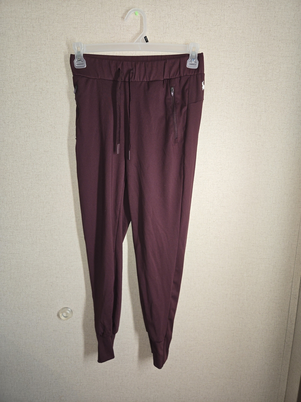 Spyder Maroon Drawstring Jogger Pants